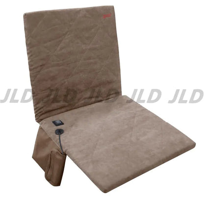Portable Heated Camping Mat with Backrest for Winter