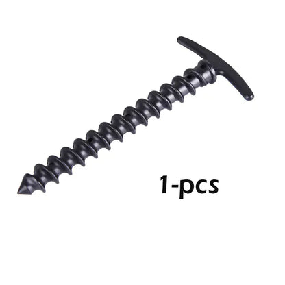Spiral Plastic Ground Nails for Camping Tent Accessories
