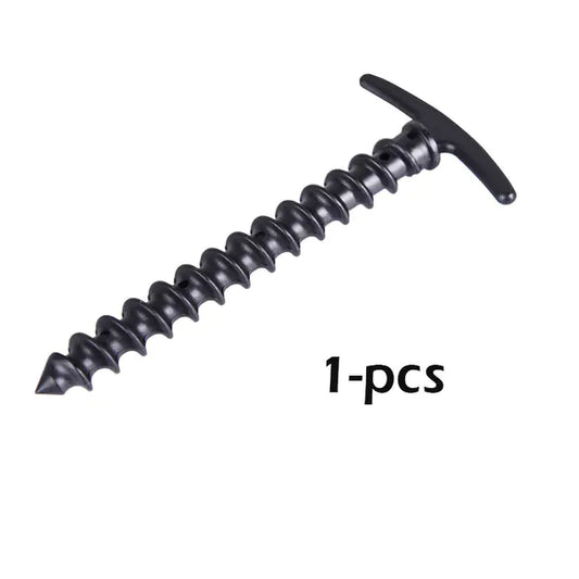 Spiral Plastic Ground Nails for Camping Tent Accessories