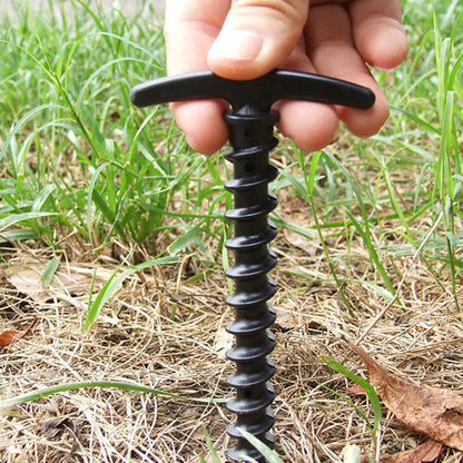 Spiral Plastic Ground Nails for Camping Tent Accessories